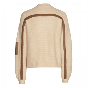 asymmetrische cardigan met eco 31 Brandy