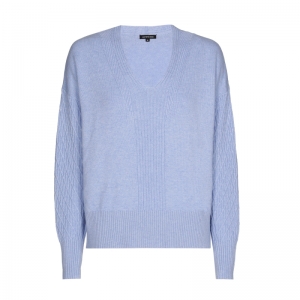 cosy rechtvallende pull 27 Ice Blue