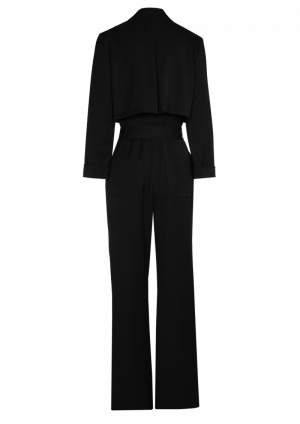 comfortabele elegante jumpsuit 10 Zwart