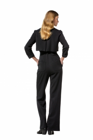 comfortabele elegante jumpsuit 10 Zwart