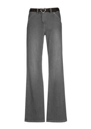 comfortabele jeans, bootcut, n 11 Dark Grey Je