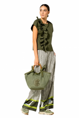 Palazzo broek, normal waist 69 Multi Color