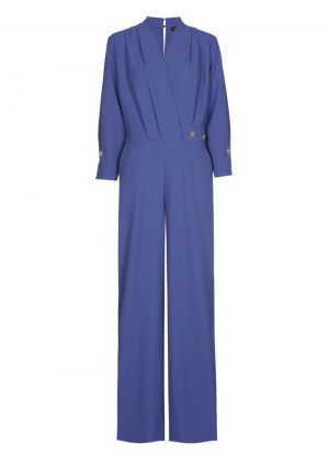 soepelvallende jumpsuit 26 Denim Blue