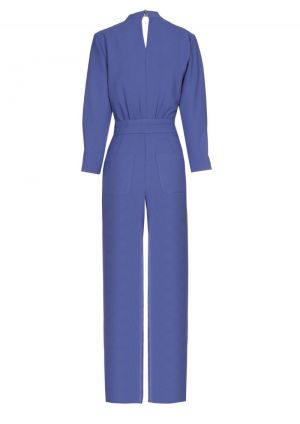 soepelvallende jumpsuit 26 Denim Blue