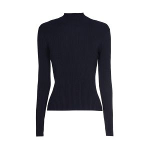 Aansluitende pull in ribtricot 21 Midnight Blu