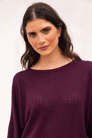 9020 BS SWEATER BORDEAUX