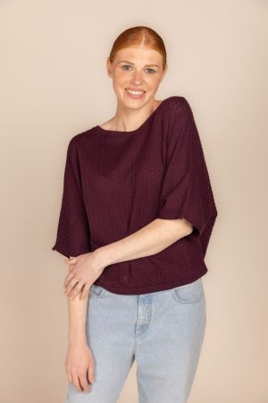 9020 BS SWEATER BORDEAUX