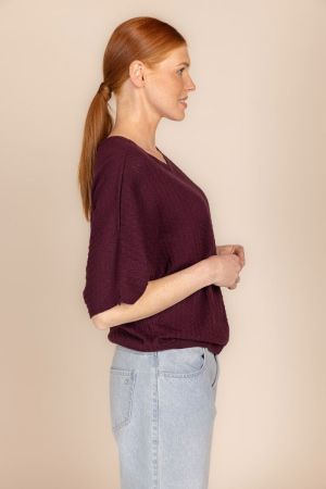 9020 BS SWEATER BORDEAUX