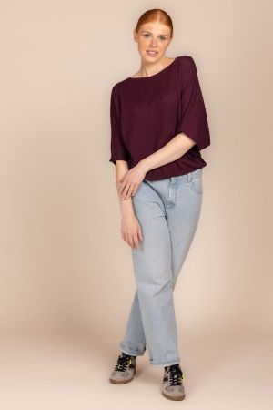 9020 BS SWEATER BORDEAUX