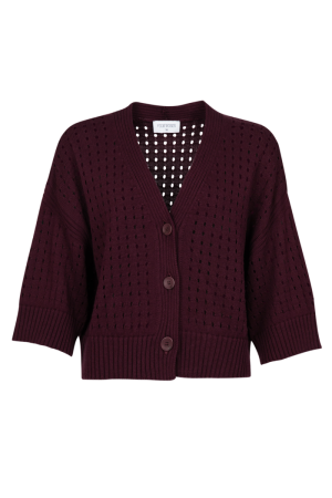 9023 BS CARDIGAN BORDEAUX