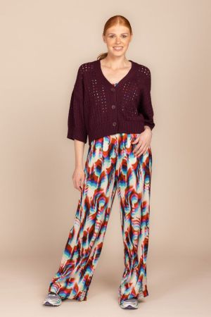 9023 BS CARDIGAN BORDEAUX