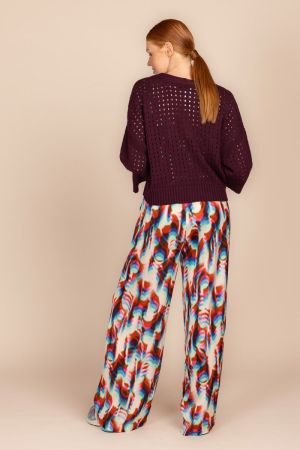 9023 BS CARDIGAN BORDEAUX