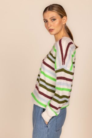 9027 BS SWEATER ECRU