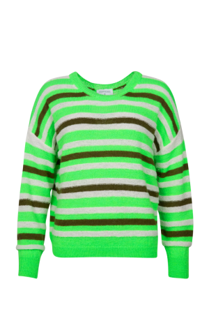 9027 BS SWEATER FLUO KIWI