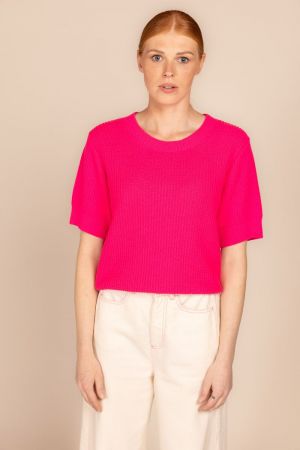 9028 RO SWEATER FUCHSIA FLUO