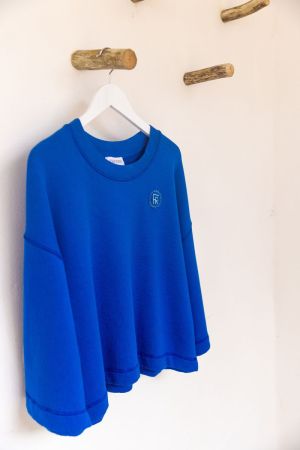 9044 CAM SWEATER BLUE