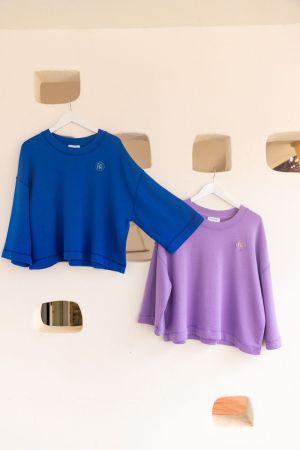 9044 CAM SWEATER BLUE