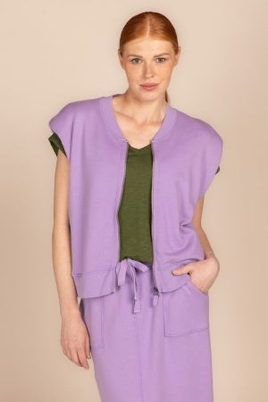 9045 CAM GILET LILA
