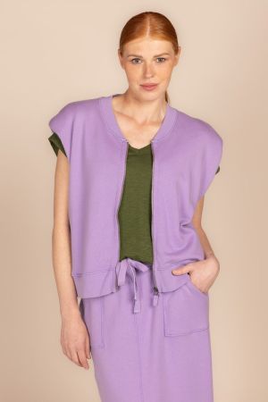 9045 CAM GILET LILA