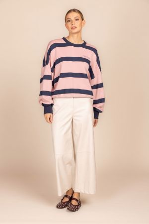 9071 GU TROUSERS ECRU
