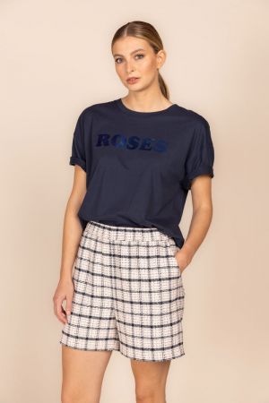 9143 CAM T SHIRT MARINE