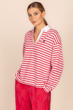 C 9065 CAM POLO FRAMBOISE