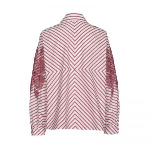 Oversized hemd in katoen met m 59 Multicolor
