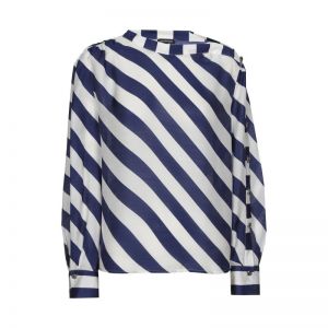 Elegante blouse met schouder-  29 Multicolor