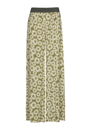 Palazzo broek, elastic waist 69 Multi Color
