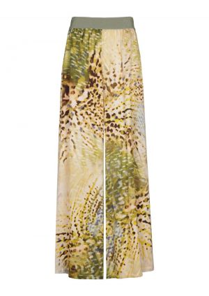 Palazzo broek in safari print, 69 Multi Color