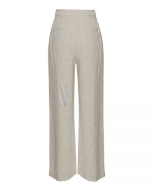 MSCHPennie Ginia HW Pants Sand Melange be