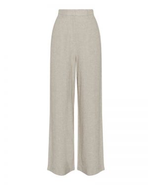 MSCHPennie Ginia HW Pants Sand Melange be