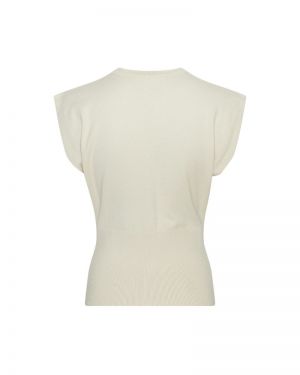 MSCHIsabis Vest Oatmeal beige