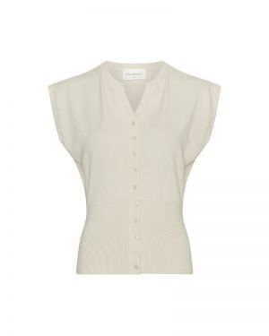MSCHIsabis Vest Oatmeal beige