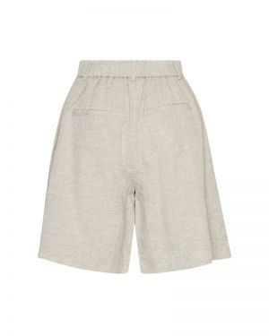 MSCHViana Ginia HW Shorts Sand Melange be