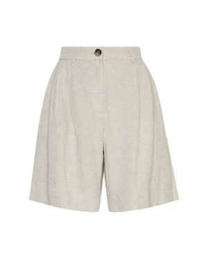 MSCHViana Ginia HW Shorts Sand Melange be
