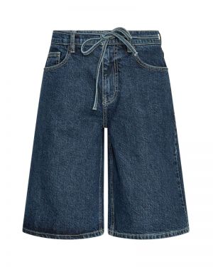 MSCHElide Ada Denim Shorts Dark Blue Wash
