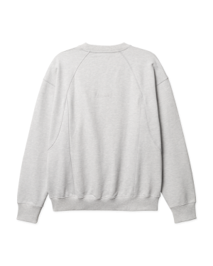 WBCane Cut Crew Light Grey Mela