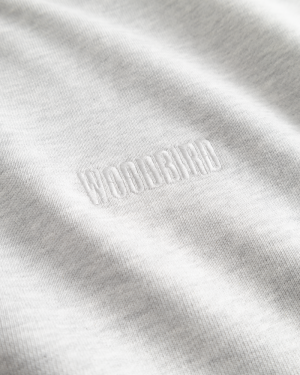 WBCane Cut Crew Light Grey Mela