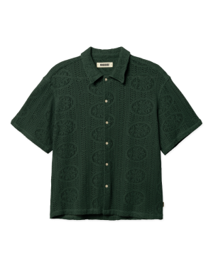 WBWang Knit Shirt Pine Green