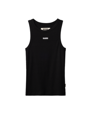WBDee Rib Tank Top Black