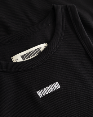 WBDee Rib Tank Top Black