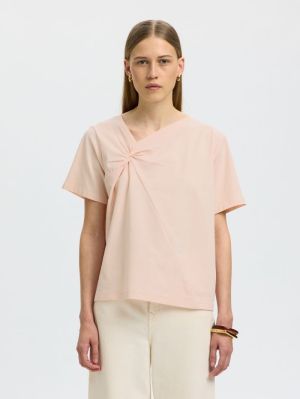 SLFMILA TWISTED SS TEE 5019768 Pale Do
