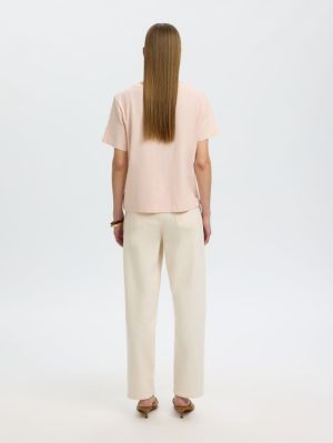 SLFMILA TWISTED SS TEE 5019768 Pale Do