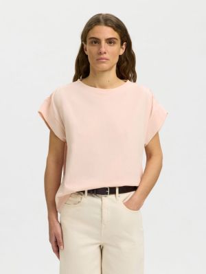SLFMILA GATHERED SS TEE 5019766 Pale Do