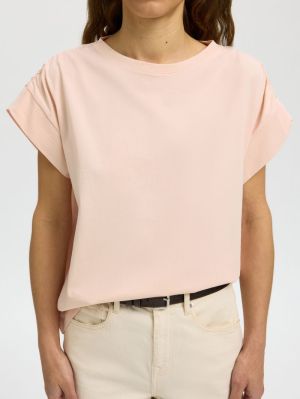 SLFMILA GATHERED SS TEE 5019766 Pale Do