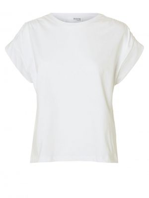 SLFMILA GATHERED SS TEE 4892316 Bright