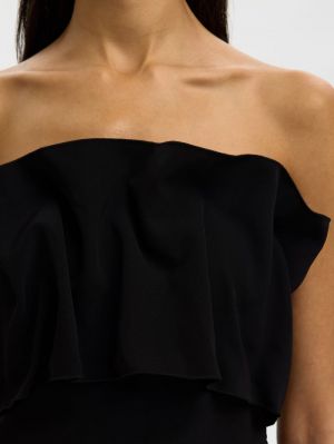 SLFVINELLE PLEATED BANDEAU TOP 4948031 Black B