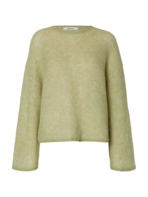 SLFLULU LOOSE LS KNIT O-NECK 4938018 Lint Bi