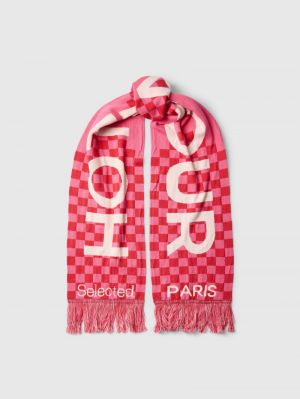 SLFLARISA AMOUR FOOTBALL SCARF 4966642 Poinset
